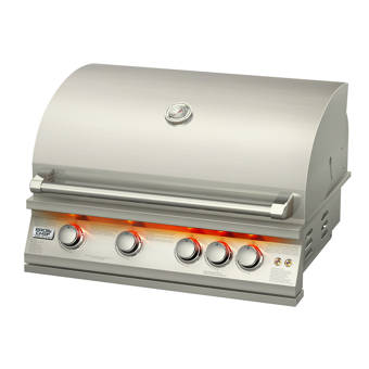 BroilChef 4 Burner Built In Gas Grill & Reviews | Wayfair BroilChef 4 Burner Built In Gas Grill & Reviews | Wayfair